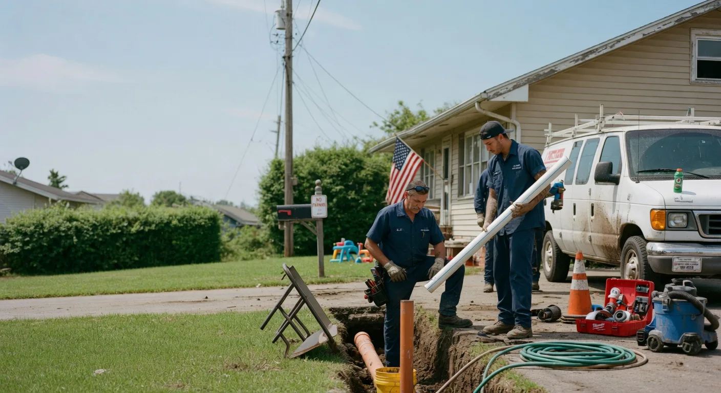 Sewer Line Inspection in Savanna, OK